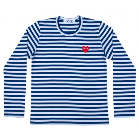 Play Striped T-Shirt (Blue/White)